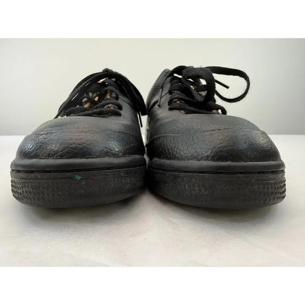 Jordan Vintage Black Leather Low Top Sneakers Men’s Size 8 Jumpman Lace Up Shoes
